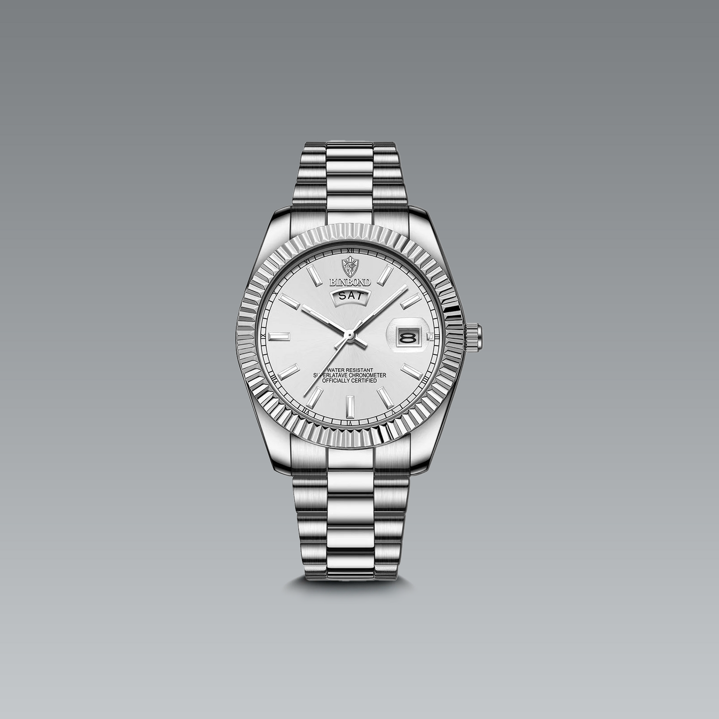 Solare Men'S Watch Silver