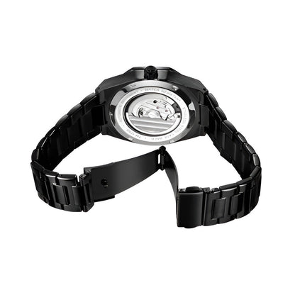 Skeleton Men'S Watch Black