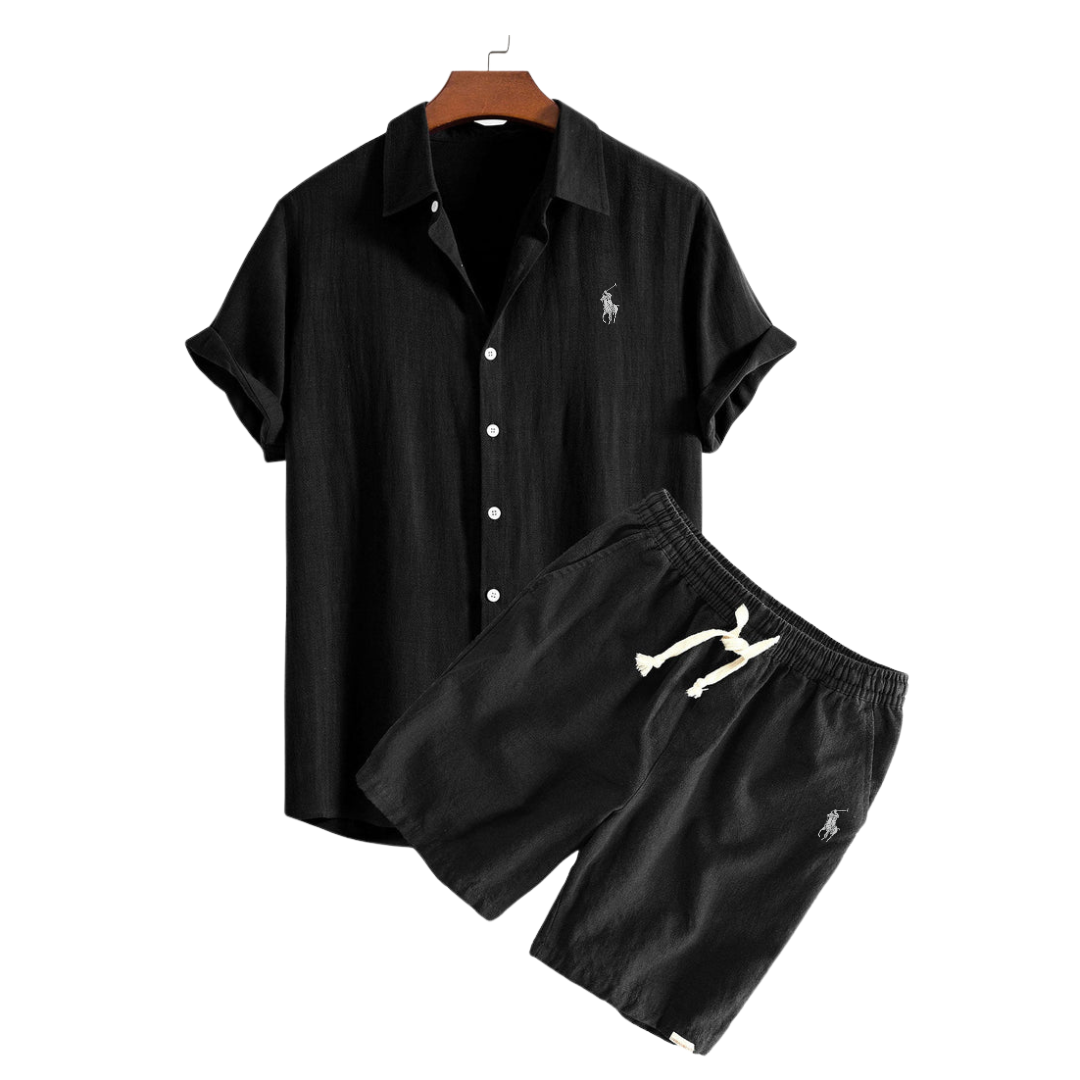 R&L™ Premium Linen Shirt & Shorts Set