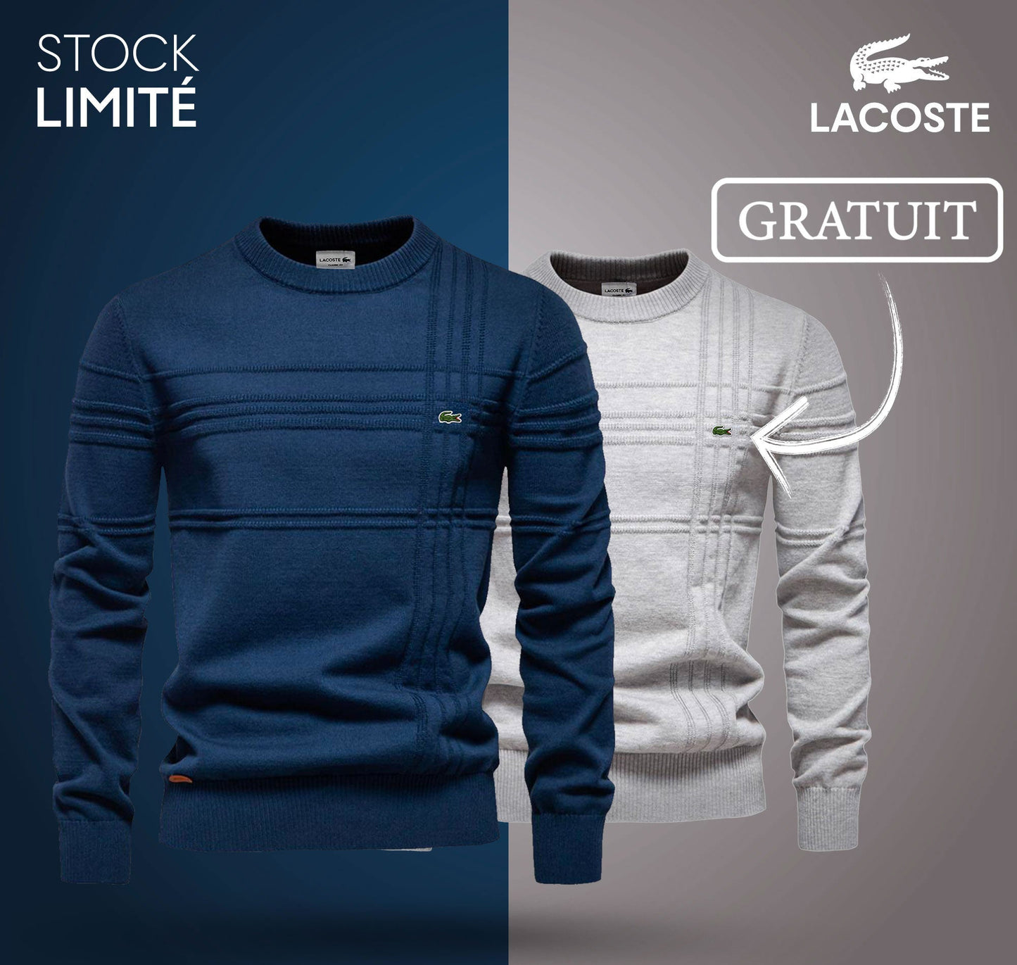 LC™ 1+1 Textured Men's Sweater (CLEARANCE)