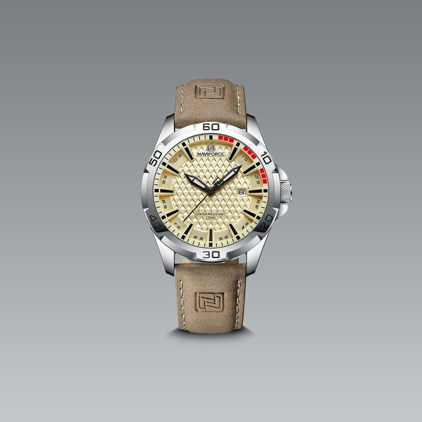 Vantore Men'S Watch Cream