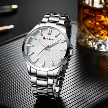 Elvoro Men'S Watch Silver