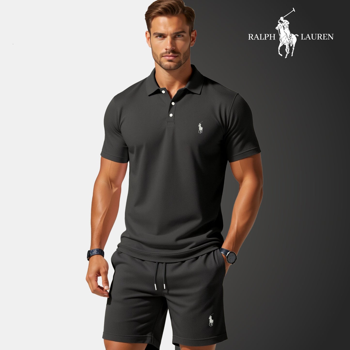 Men's Polo & Shorts Set – R&L® | Limited Edition