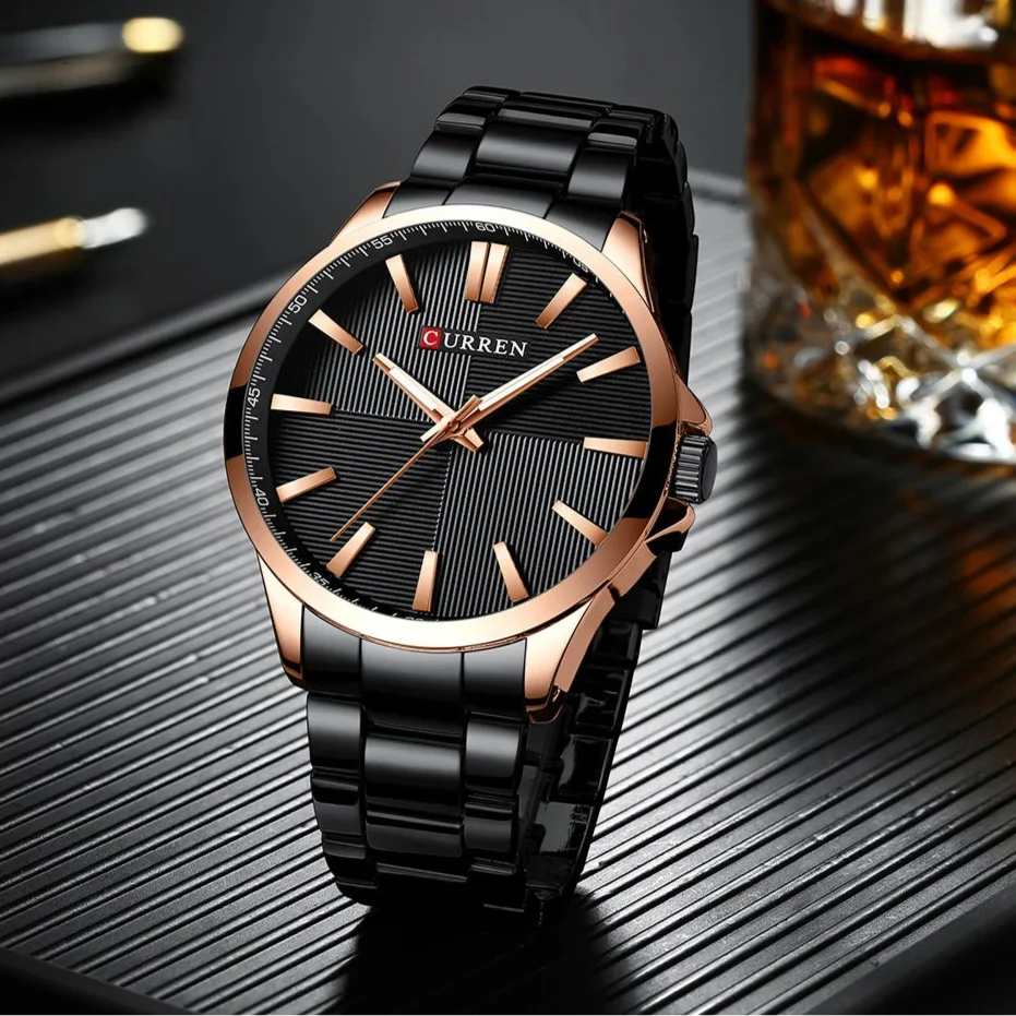 Elvoro Rose Men'S Watch Gold