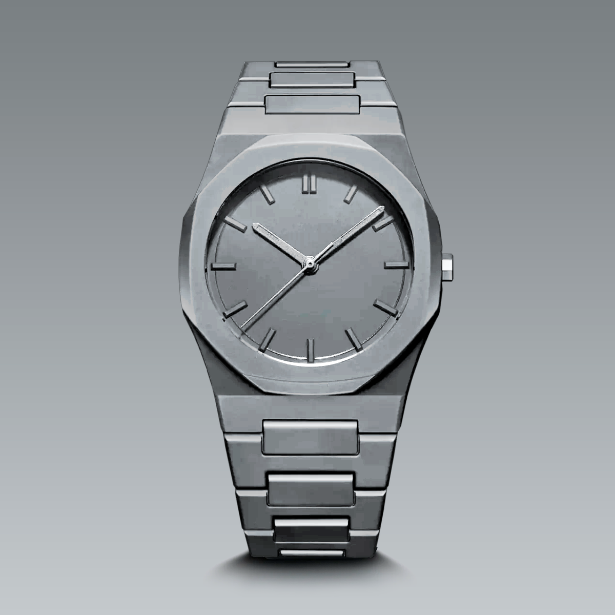 Phantom Men'S Watch Silver