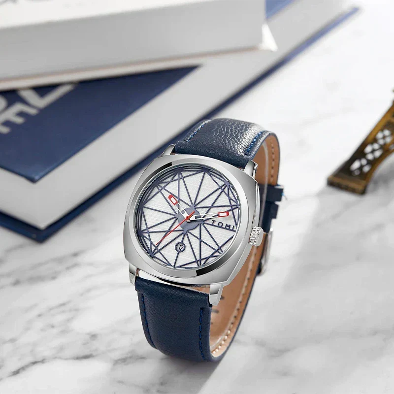 Tenebris Blue Men'S Watch Blue Silver