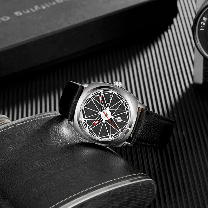 Tenebris Men'S Watch Silver