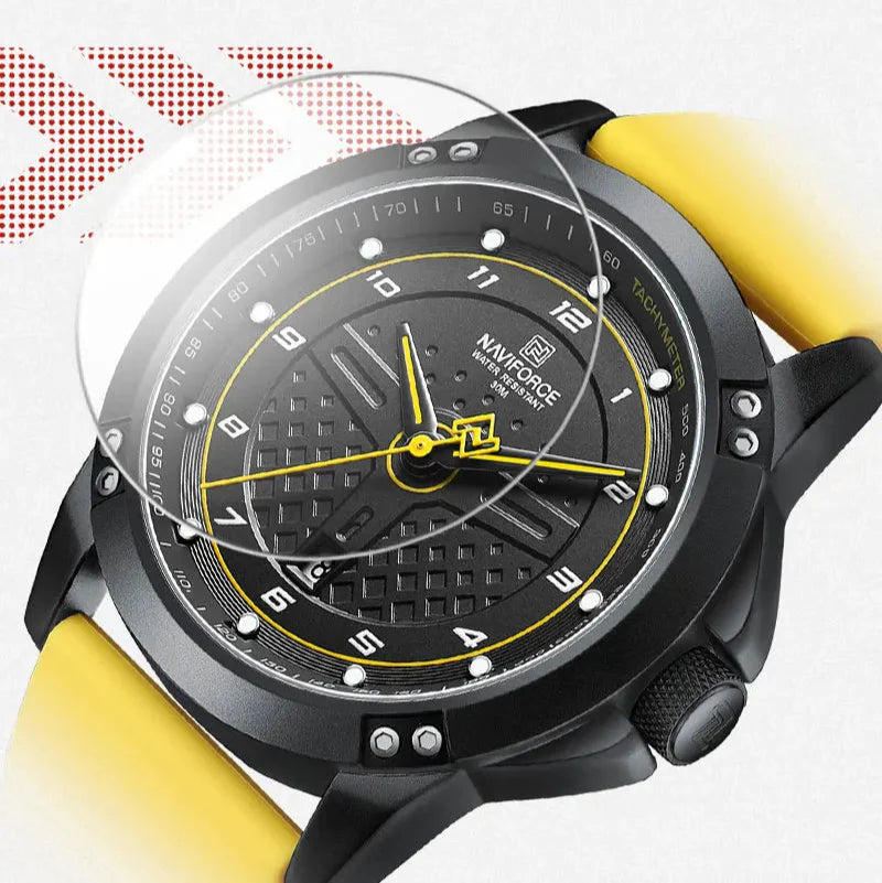 Forzano Men'S Watch Yellow