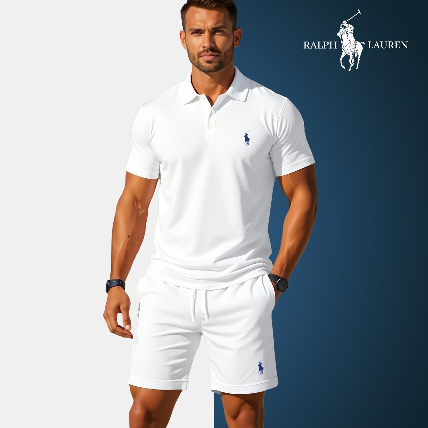 Men's Polo & Shorts Set – R&L® | Limited Edition