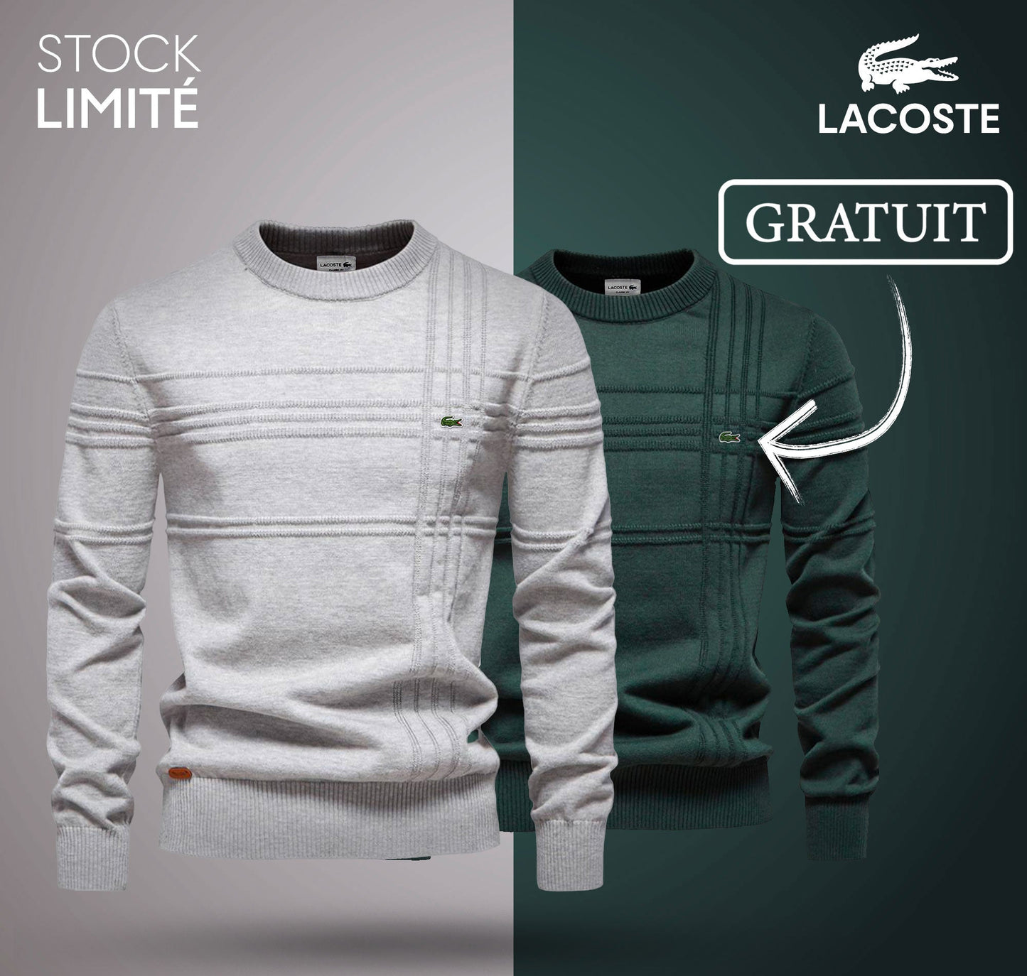 LC™ 1+1 Textured Men's Sweater (CLEARANCE)