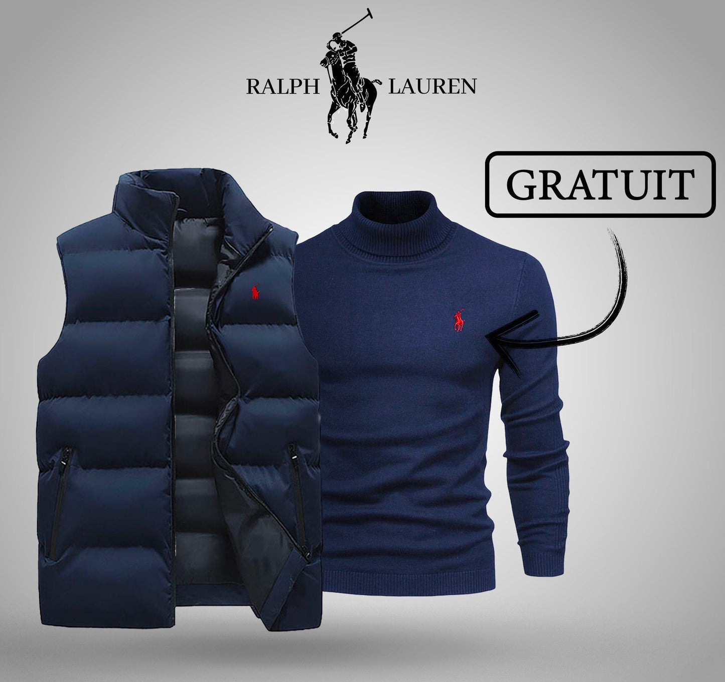 R&L Vest + Free Sweater (CLEARANCE)